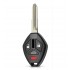 Carcasa cheie Mitsubishi 3+1 buton de panica Carcasa cheie Mitsubishi 3+1 buton de panica