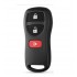 Carcasa cheie Nissan 2+1buton de panica