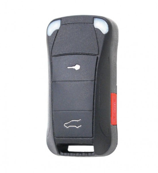 Carcasa cheie briceag Porsche 2+1 buton panica Carcasa cheie briceag Porsche 2+1 buton panica