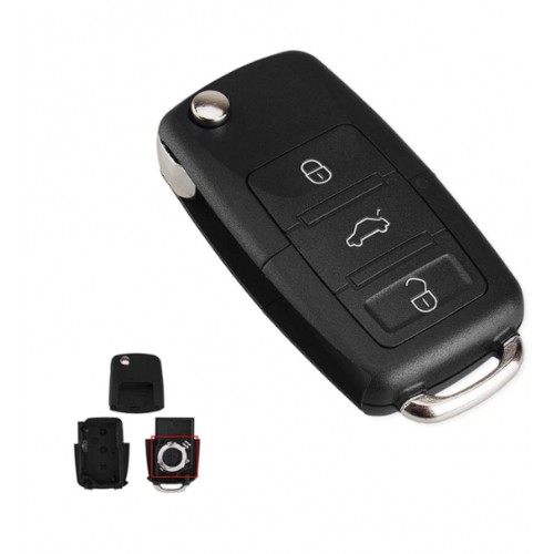 Carcasa Cheie Briceag SKODA 3 butoane