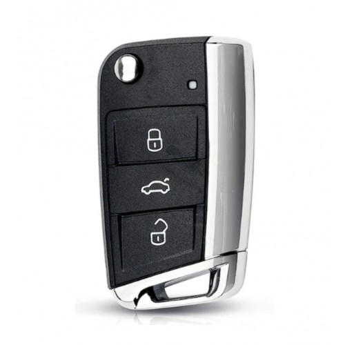 Carcasa cheie after market , compatibila cu Skoda briceag, 3 but , far alogo