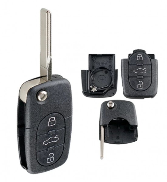 Carcasa Cheie Briceag VW Passat 3 butoane rotunde Carcasa Cheie Briceag VW Passat 3 butoane rotunde