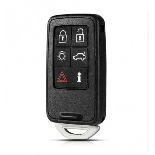Carcasa cheie,after market compatibila cu  Volvo 6 but Smartkey cu lamela,fara logo