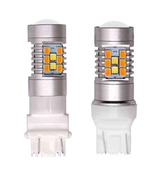 Set 2 Becuri  Auto, W21W/T20/7443, 28  SMD tip 2835 Set 2 Becuri  Auto, W21W/T20/7443, 28  SMD tip 2835