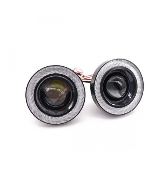 Lumina de ceata, BMW Angel Eye, 64 mm, culoare alba Lumina de ceata, BMW Angel Eye, 64 mm, culoare alba