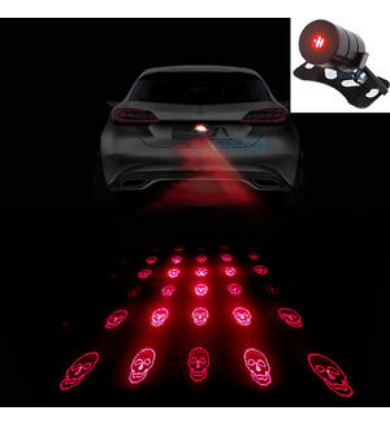 Lumina de ceață cu laser tip craniu