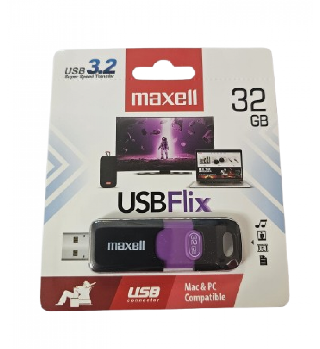 Memorie Stick, Apacer, USB 3.2 ,32 Gb Maxell
