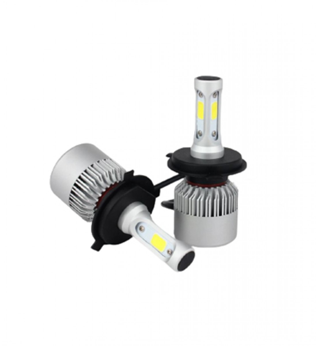 Set becuri LED auto, HB4 9006, S2, 72w, 6000k, 12-24v