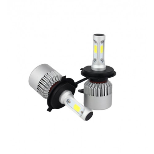 Set 2 Becuri LED Auto, H3, S2, 72w, 6000k, 12-24v