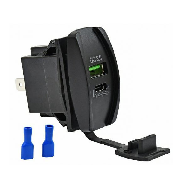 Incarcator auto HERON pentru montare in masina.  Incarcator auto HERON pentru montare in masina.