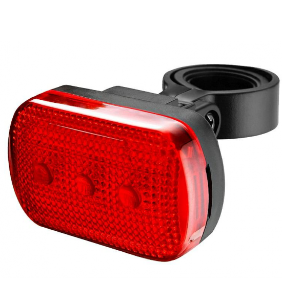 Stop spate bicicleta, LED, Impermeabil, 3.5 x 6 x 3.5 cm, Negru/Rosu Stop spate bicicleta, LED, Impermeabil, 3.5 x 6 x 3.5 cm, Negru/Rosu