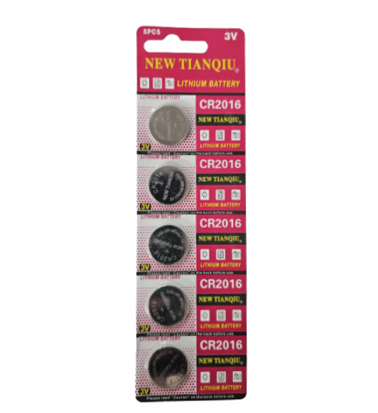 Baterie tip buton, Litiu, CR2016, 3V Baterie tip buton, Litiu, CR2016, 3V