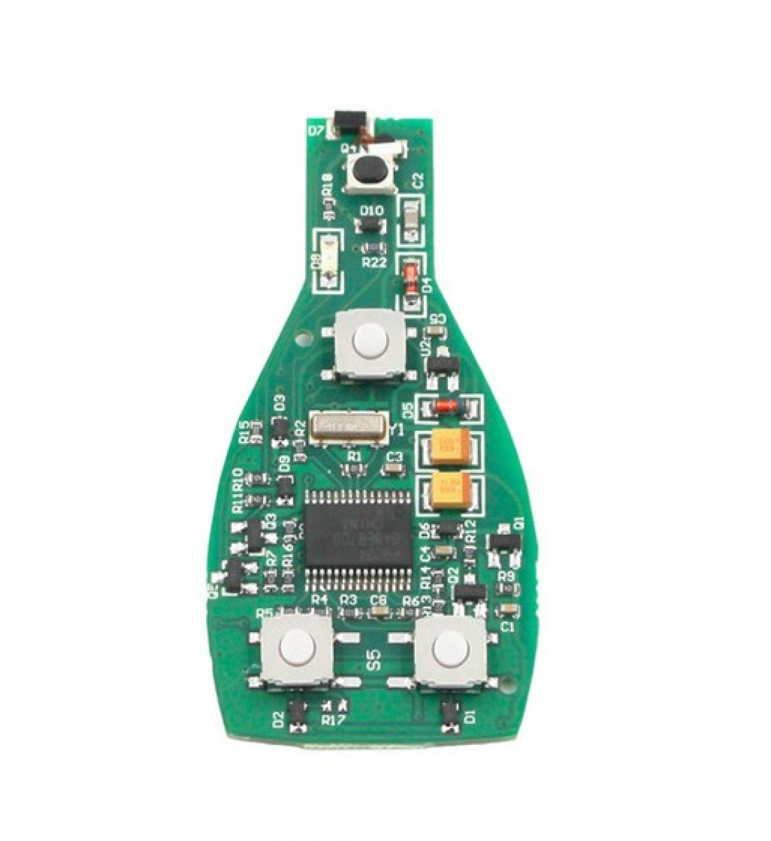 Placa electronica Mercedes, 3 but, 433 Mhz Placa electronica Mercedes, 3 but, 433 Mhz