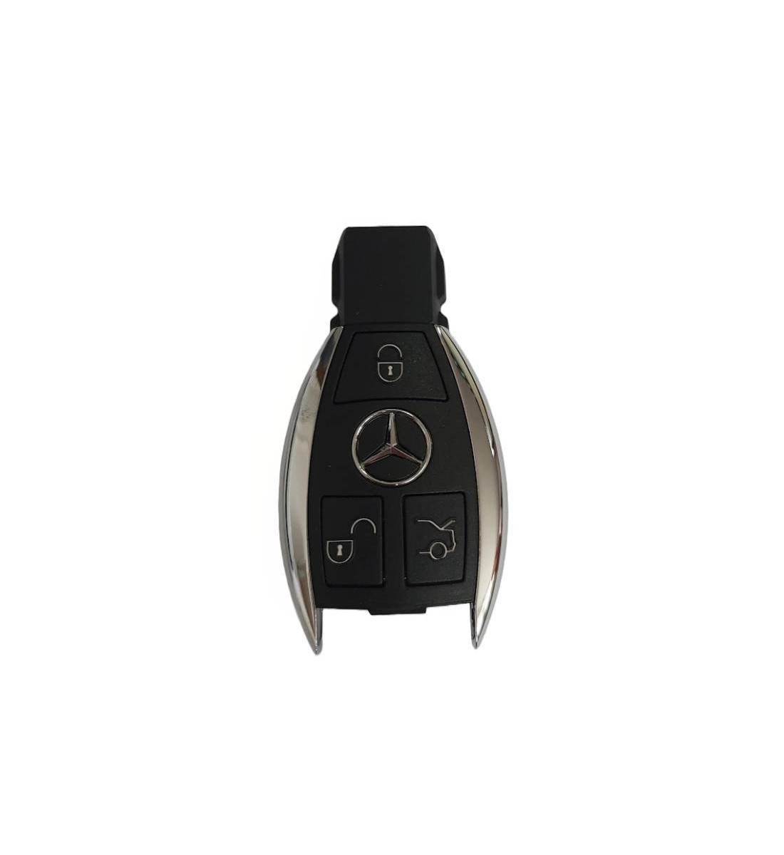 Carcasa Cheie Smartkey Mercedes, 3 butoane, cu logo