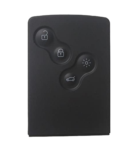 Carcasa cartela Renault, 4 but, fara lamela, cu logo Carcasa cartela Renault, 4 but, fara lamela, cu logo