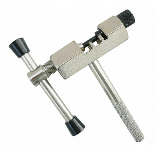 Cheie pentru lant bicicleta, Otel, 9x7x2 cm, Argintiu/Negru