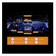 Set cu 18 lumini ambientale RGB cu aplicatie bluetooth