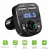 Modulator auto FM X8, Bluetooth, USB, Afisaj LED, Negru