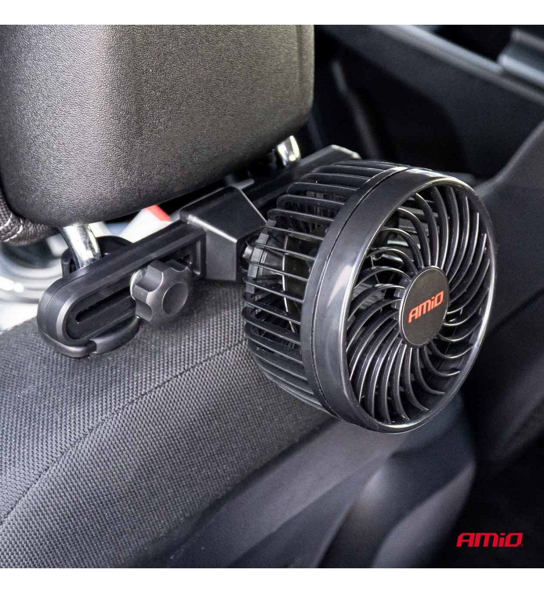 Ventilator auto pentru tetiera 4,5" 12V