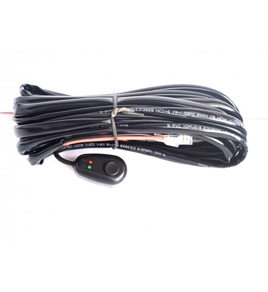 Kit Cablaj Proiectoare LED, Buton și Releu, 12v Kit Cablaj Proiectoare LED, Buton și Releu, 12v