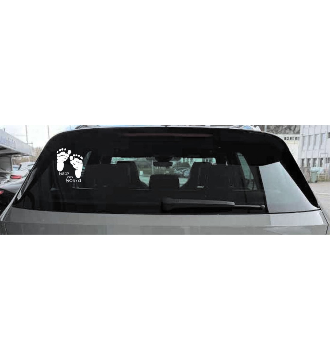 Baby on board talpa 2 fundal transparent