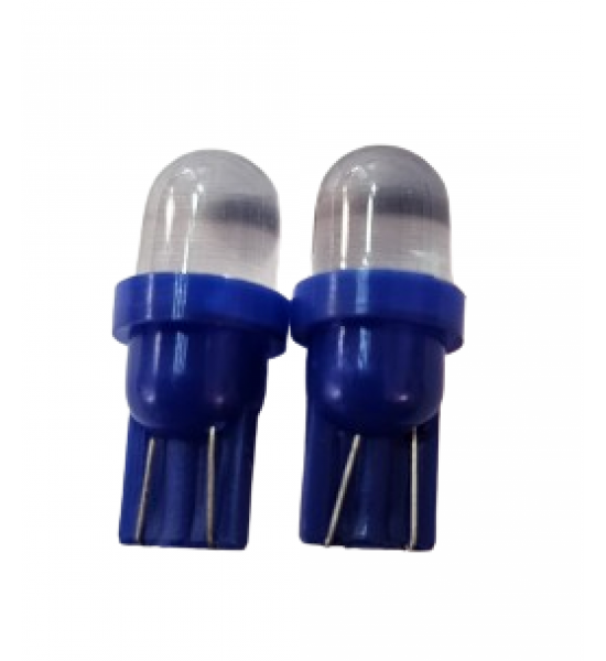 Set 2 Becuri  Auto, W5W/T10/501, 2  SMD tip 5630, lumina albastra