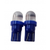 Set 2 Becuri  Auto, W5W/T10/501, 2  SMD tip 5630, lumina albastra