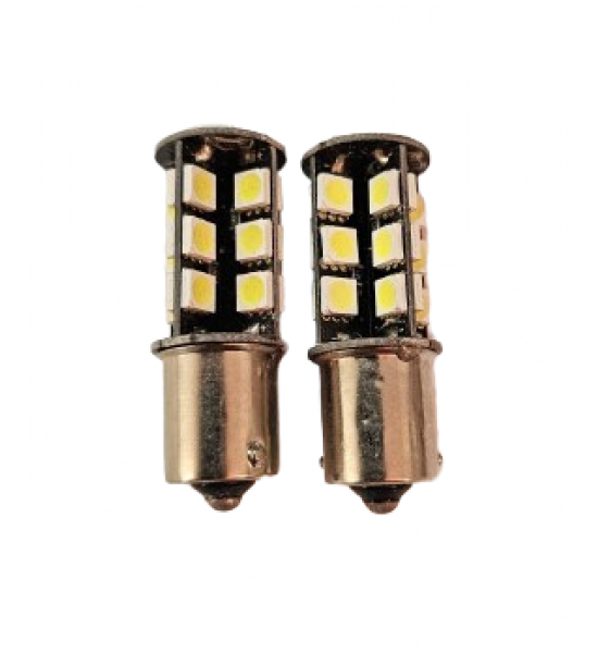 Set 2 Becuri  Auto, P21W, BA15s, 1156, S25, 27  SMD tip 5050 Set 2 Becuri  Auto, P21W, BA15s, 1156, S25, 27  SMD tip 5050