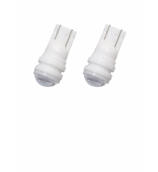 Set 2 Becuri  Auto, W5W/T10/501, ceramic B, lumina alba RECE