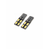 Set 2 Becuri  Auto, W5W/T10/501, 4  SMD tip 5630, Canbus nonpolaritate