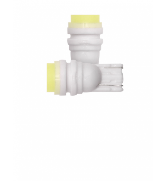 Set 2 Becuri Led Auto, W5W/T10/501, COB, ceramic, lumina alba
