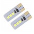 Set 2 Becuri  Auto, W5W/T10/501, 6  smd, Canbus, lumina albastra deschis