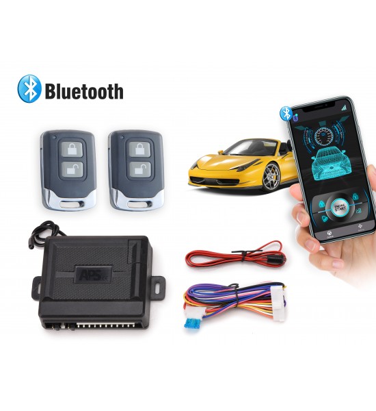 Sistem Inchidere Centralizată E240 cu Bluetooth și 2 Telecomenzi - Compatibil Universal Sistem Inchidere Centralizată E240 cu Bluetooth și 2 Telecomenzi - Compatibil Universal