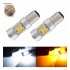 Set 2 becuri Auto, P21W/5W, 28 smd, stop frana, 12-24 V, Canbus