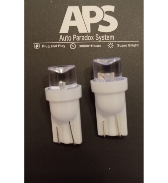 Set 2 Becuri  Auto, W5W/T10/501, 1 SMD, 12v, lumina alba 