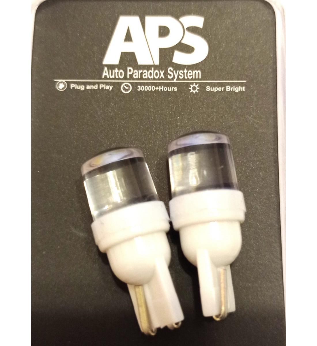 Set 2 Becuri  Auto, W5W/T10/501, 12V, lumina alba rece