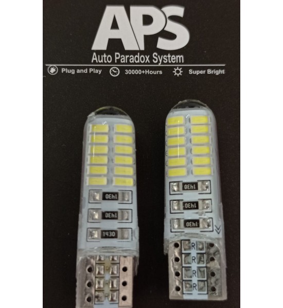 Set 2 Becuri  Auto, W5W/T10/501, 24  smd, Canbus