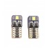 Set 2 Becuri  Auto, W5W/T10/501, 1  SMD tip 3030, lumina alba