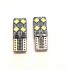 Set 2 Becuri  Auto, W5W/T10/501, 4  SMD tip 3030, 12v, Canbus, lumina alba
