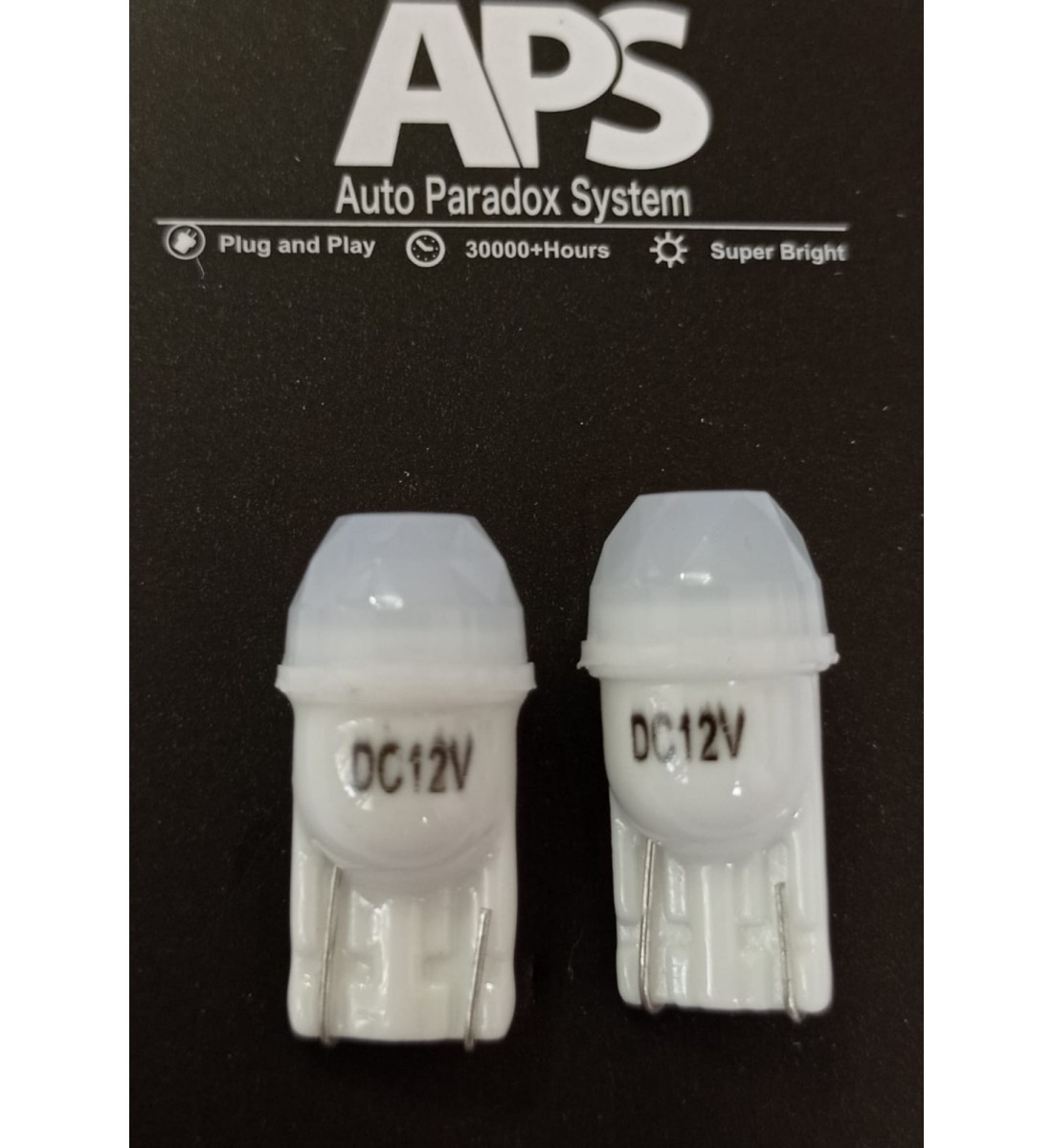 Set 2 Becuri  Auto, W5W/T10/501, 3D, Ceramic, 12v, lumina alba