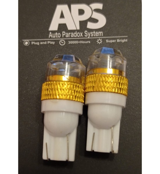 Set 2 Becuri  Auto, W5W/T10/501, 3W, lumina alba