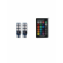 Set 2 Becuri  Auto, W5W/T10/501, 12  Smd tip 5050, 12v, lumina RGB cu telecomanda