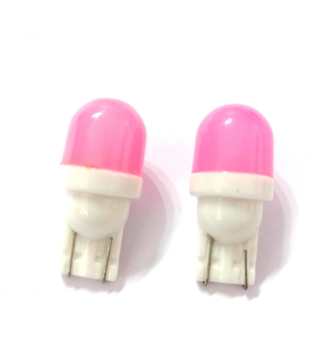 Set 2 Becuri Led Auto, W5W/T10/501, 2 leduri SMD tip 5630, soclu ceramic, lumina mov