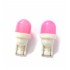 Set 2 Becuri Led Auto, W5W/T10/501, 2 leduri SMD tip 5630, soclu ceramic, lumina mov