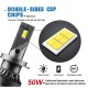 Set 2 Becuri LED Auto, L7, H7, 12V, 50W, Canbus