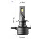 Set 2 Becuri LED Auto, L7, H7, 12V, 50W, Canbus