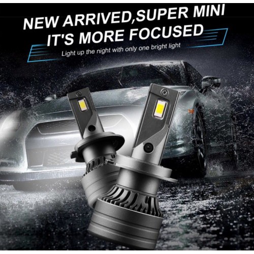 Set 2 Becuri LED Auto, L7, H7, 12V, 50W, Canbus