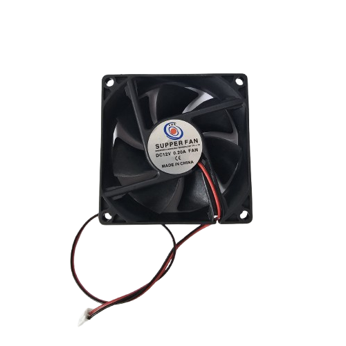 Ventilator 12V 80x80x25mm 