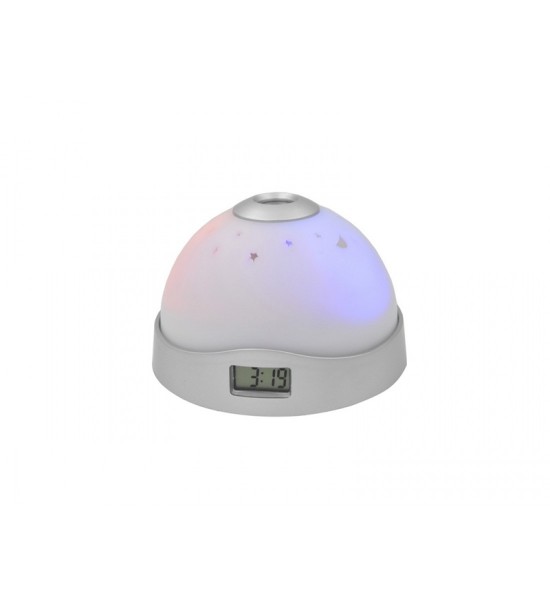 Ceas cu proiectie constelatie multicolor Ceas cu proiectie constelatie multicolor