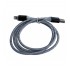 Cablu iphone gri/ negru cu led